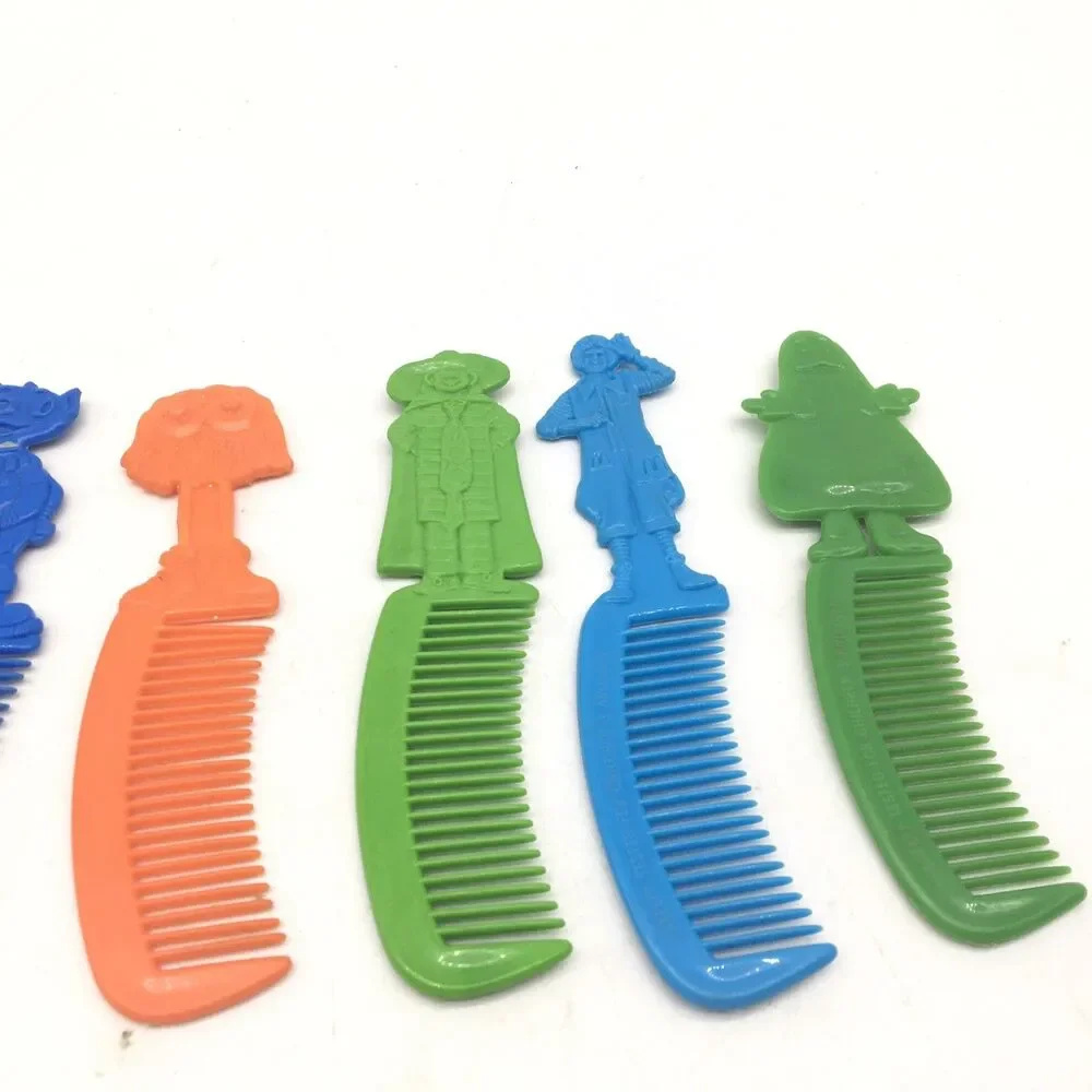 Lot of 7 McDonalds Plastic Combs 1980-1983 Fry Guy Grimace Ronald Hamburgler